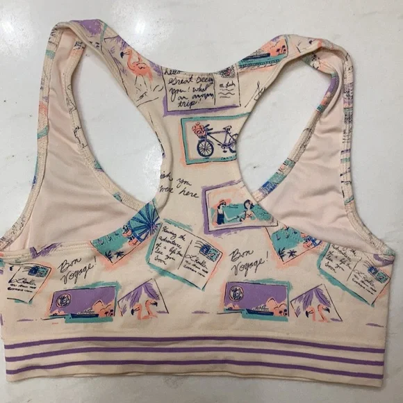 Sports Bra / Tank Racerback Top - Picture 2 of 6